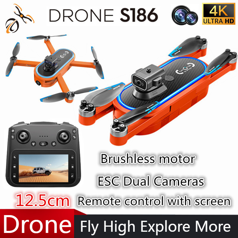 Drone Battery Box - Drone 2025 S186 Profesional 4K HD