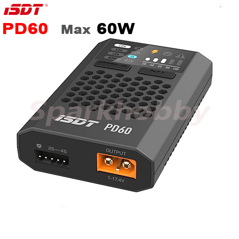 Drone Battery Smart - ISDT PD60S 60W 6A Pengisi Daya