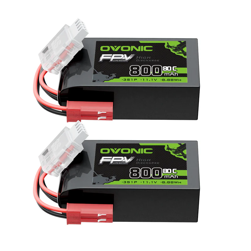 Drone Battery Bag - Baterai LiPo OVONIC 11.1V 80C 800mAh