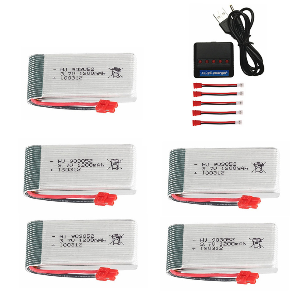 Drone Battery Charger - Baterai Lipo 3.7V 1200MAh 903052 untuk