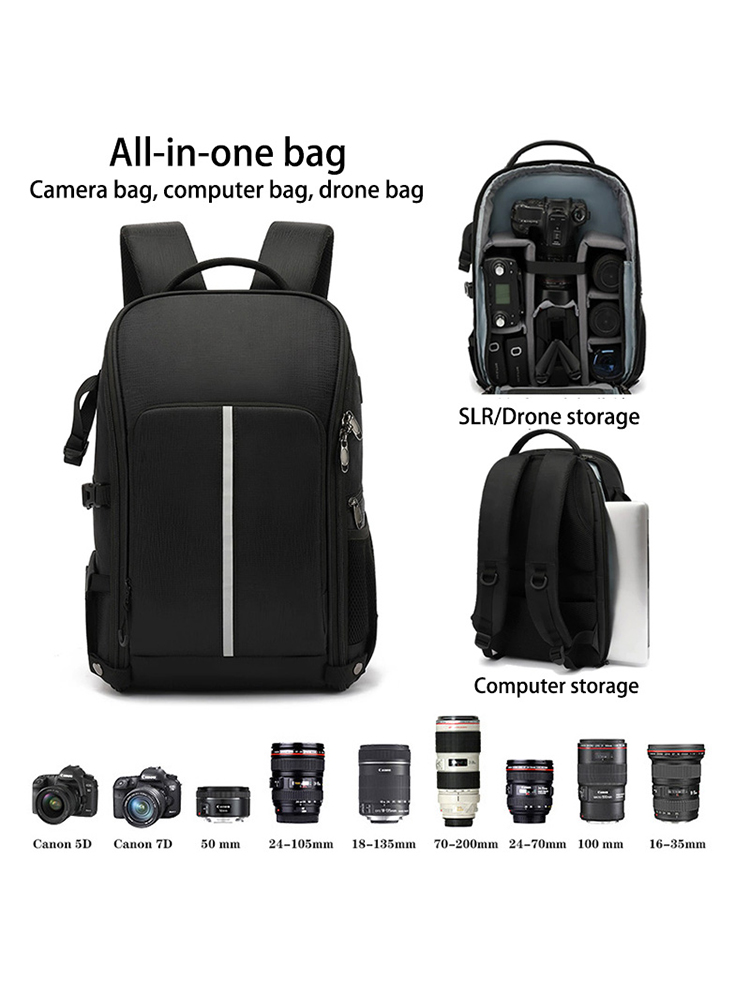 Drone Battery Bag - Ransel Fotografi Luar Ruangan Tas Kamera