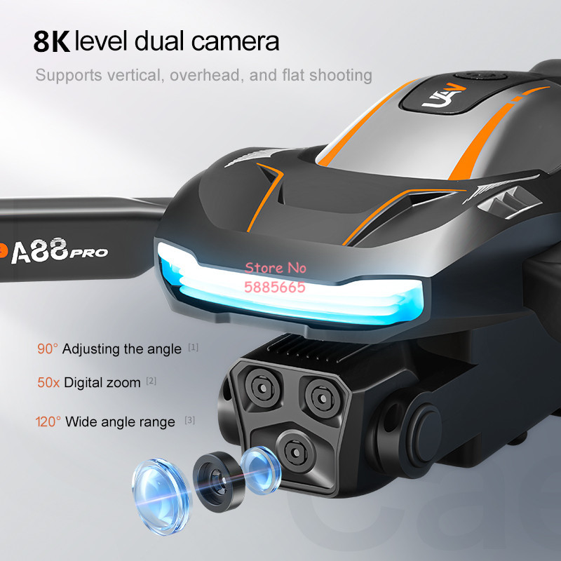 Drone RC 8K Fotografi Udara de - Drone Battery Case ulasan dan harga