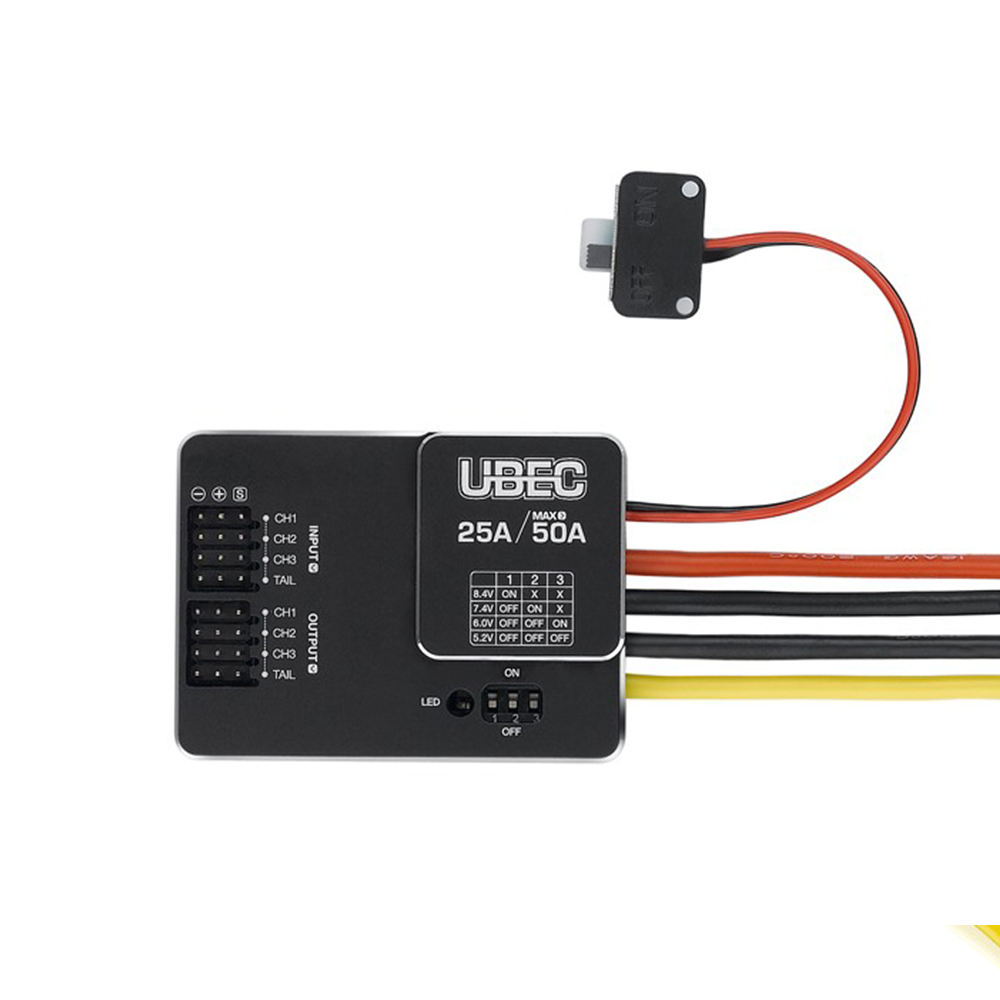 Hobbywing UBEC 25A 3-18s 10A 2 - Drone Battery High Voltage ulasan dan harga