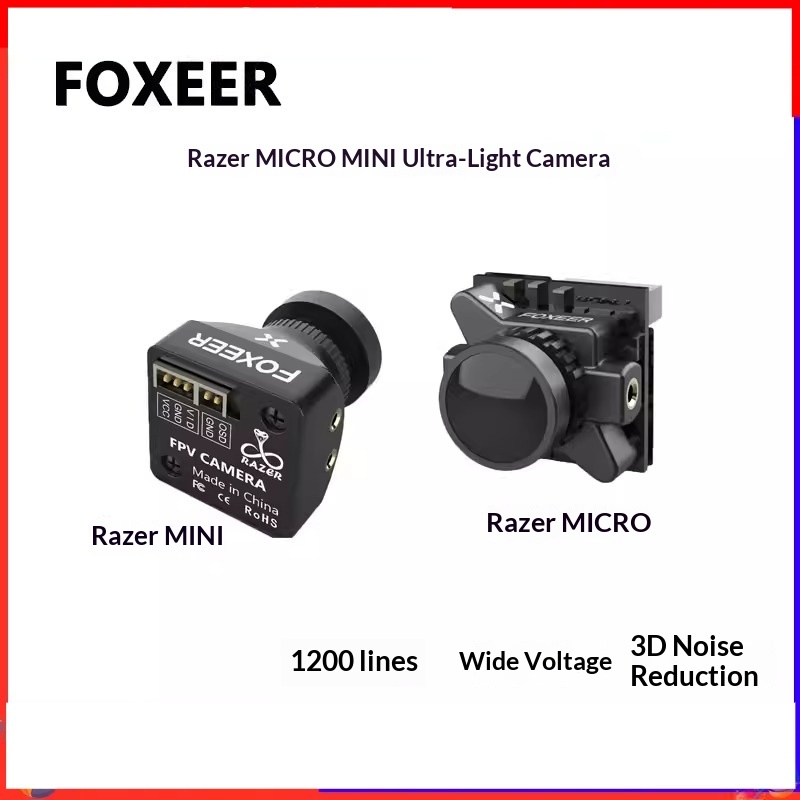 FOXEER Razer MICRO Kamera FPV  - Drone Battery High Voltage ulasan dan harga