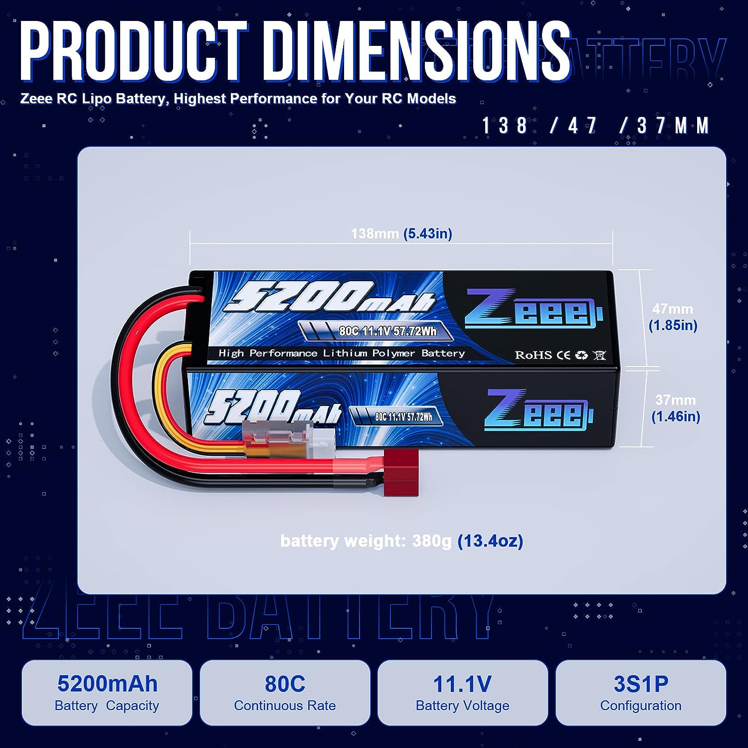 Zeee 3S 5200mAh baterai Lipo 1 - Drone Battery Lipo ulasan dan harga