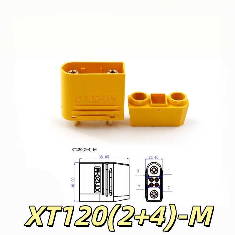 Konektor Amass Original XT120( - Drone Battery High Voltage ulasan dan harga
