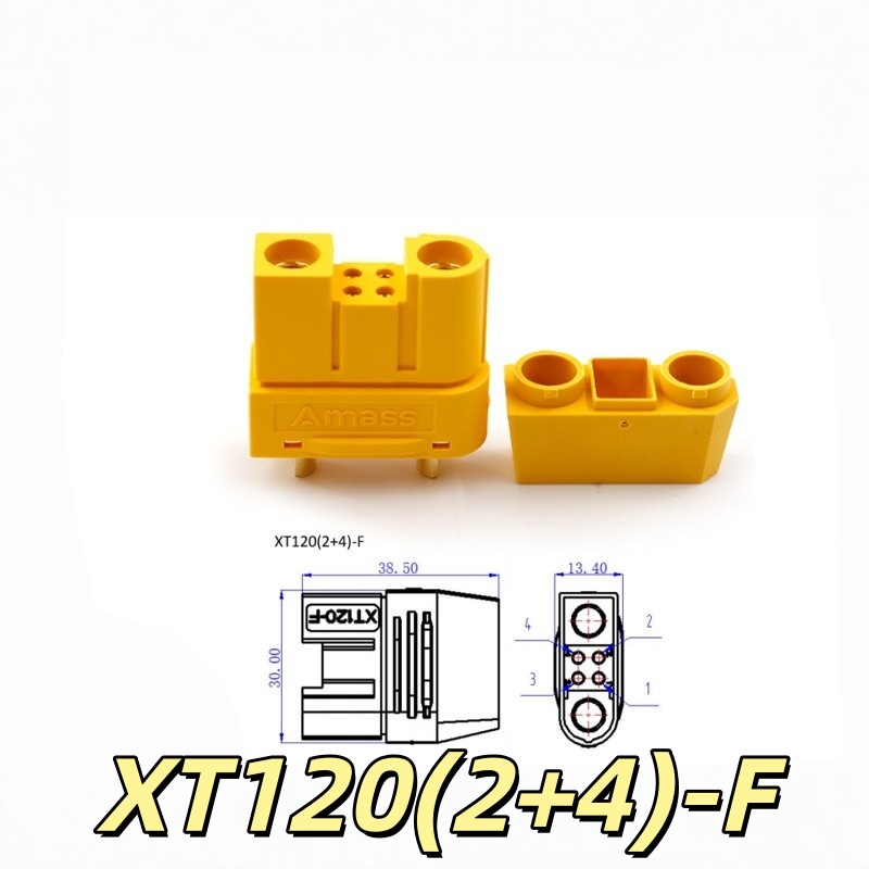 Konektor Amass Original XT120( - Drone Battery High Voltage ulasan dan harga