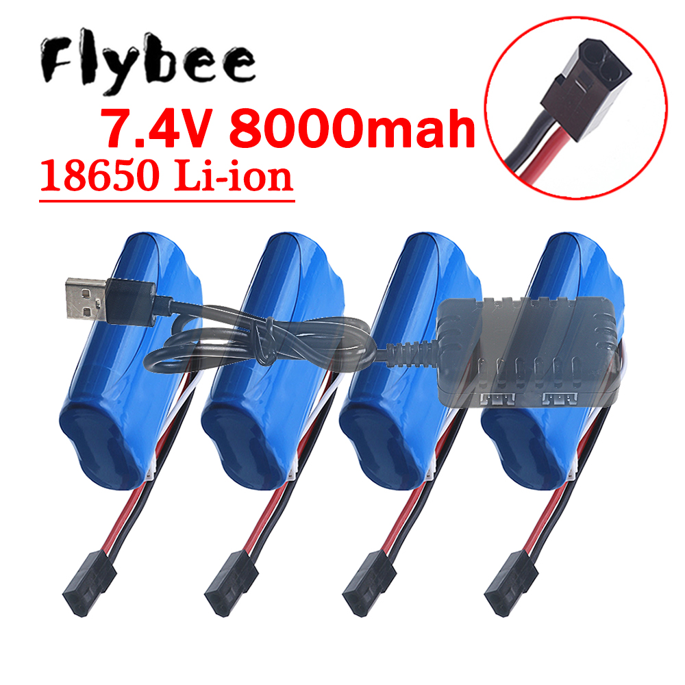 (5500 Plug) Baterai 18650 7.4V - Drone Battery Li-Ion ulasan dan harga