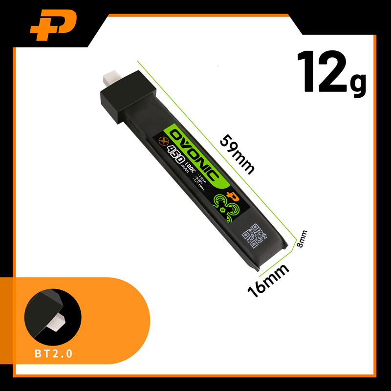 5Pcs Baterai Lipo OVONIC 300mA - Drone Battery Li-Ion ulasan dan harga
