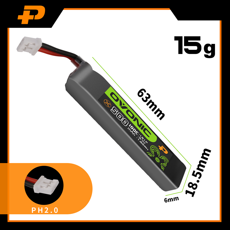 5Pcs Baterai Lipo OVONIC 300mA - Drone Battery Li-Ion ulasan dan harga