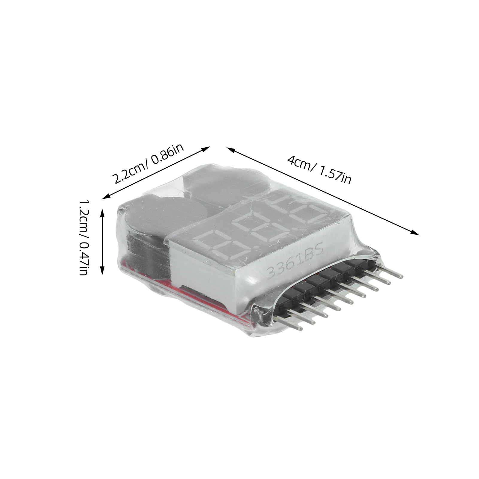 2 Buah Pemeriksa Tegangan Bate - Drone Battery Voltage Checker ulasan dan harga
