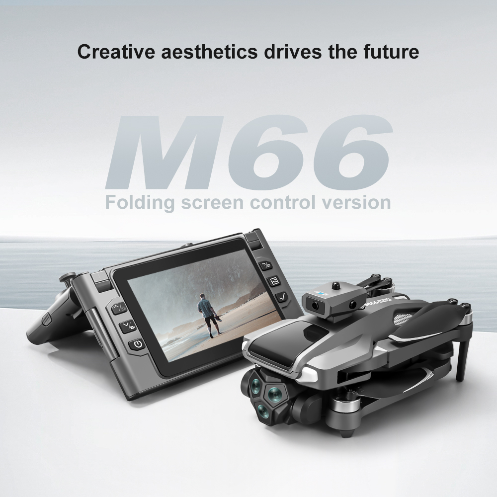 Drone RC Lipat M66 dengan Laya - Drone Battery Case ulasan dan harga