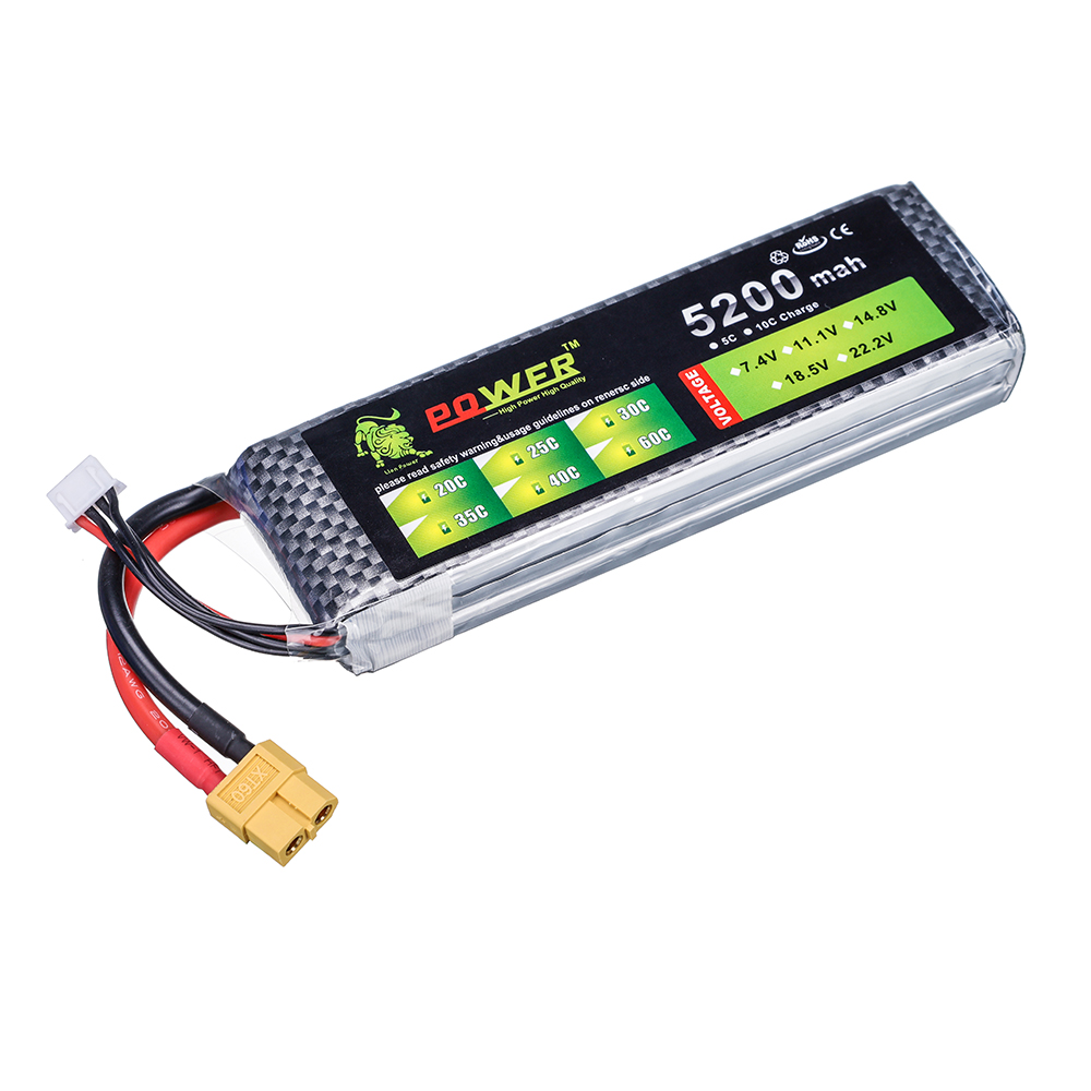 Baterai Lipo 3S 5200mah 11.1V  - Drone Battery 3S ulasan dan harga